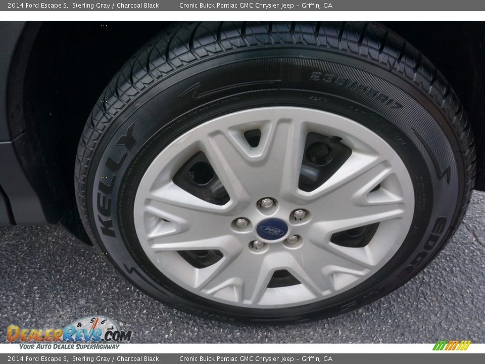 2014 Ford Escape S Sterling Gray / Charcoal Black Photo #15