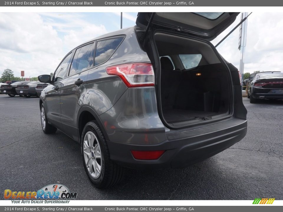 2014 Ford Escape S Sterling Gray / Charcoal Black Photo #16