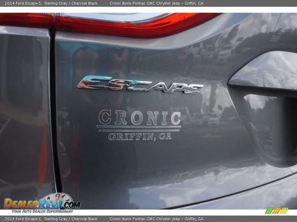2014 Ford Escape S Sterling Gray / Charcoal Black Photo #17