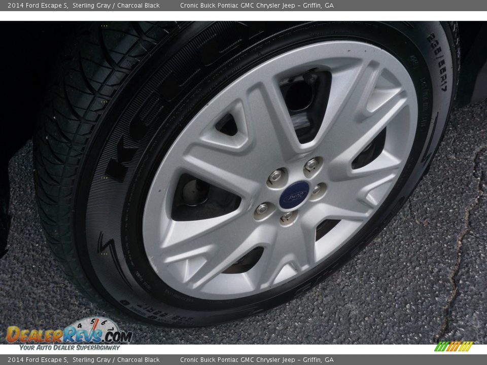 2014 Ford Escape S Sterling Gray / Charcoal Black Photo #18