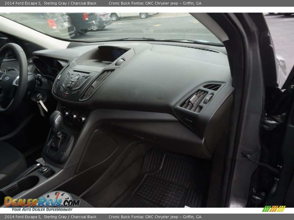 2014 Ford Escape S Sterling Gray / Charcoal Black Photo #21