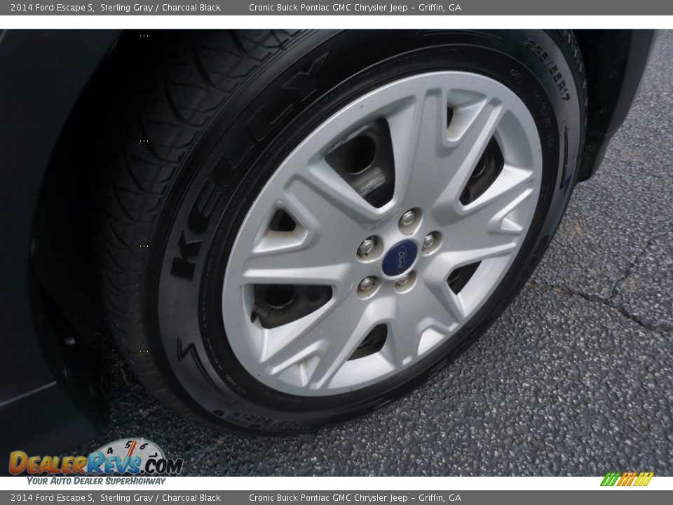 2014 Ford Escape S Sterling Gray / Charcoal Black Photo #22