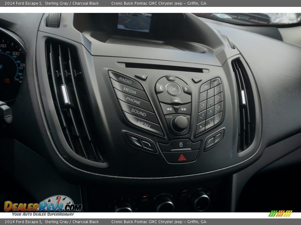 2014 Ford Escape S Sterling Gray / Charcoal Black Photo #26