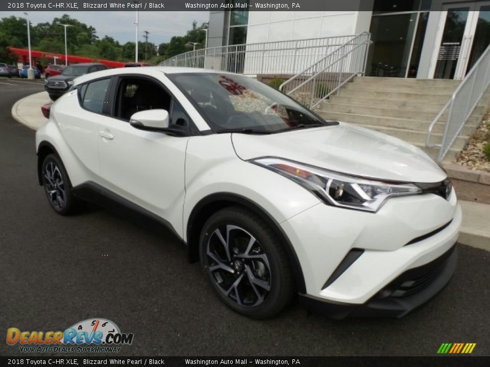 2018 Toyota C-HR XLE Blizzard White Pearl / Black Photo #1