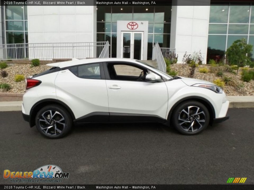 2018 Toyota C-HR XLE Blizzard White Pearl / Black Photo #2