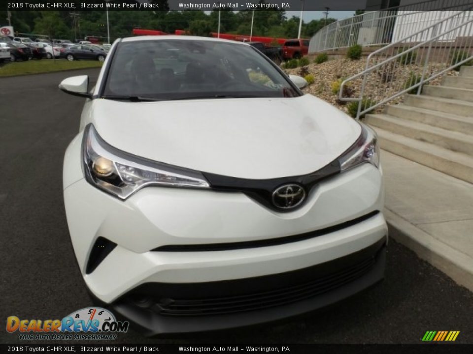 2018 Toyota C-HR XLE Blizzard White Pearl / Black Photo #4