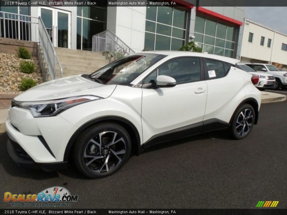 2018 Toyota C-HR XLE Blizzard White Pearl / Black Photo #5