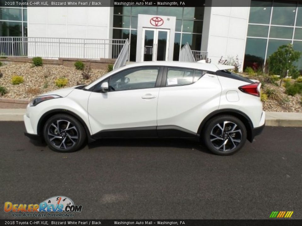 2018 Toyota C-HR XLE Blizzard White Pearl / Black Photo #6