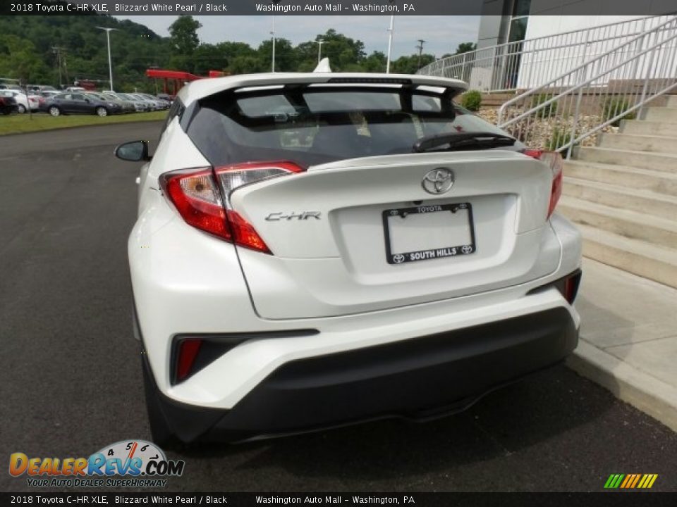 2018 Toyota C-HR XLE Blizzard White Pearl / Black Photo #7