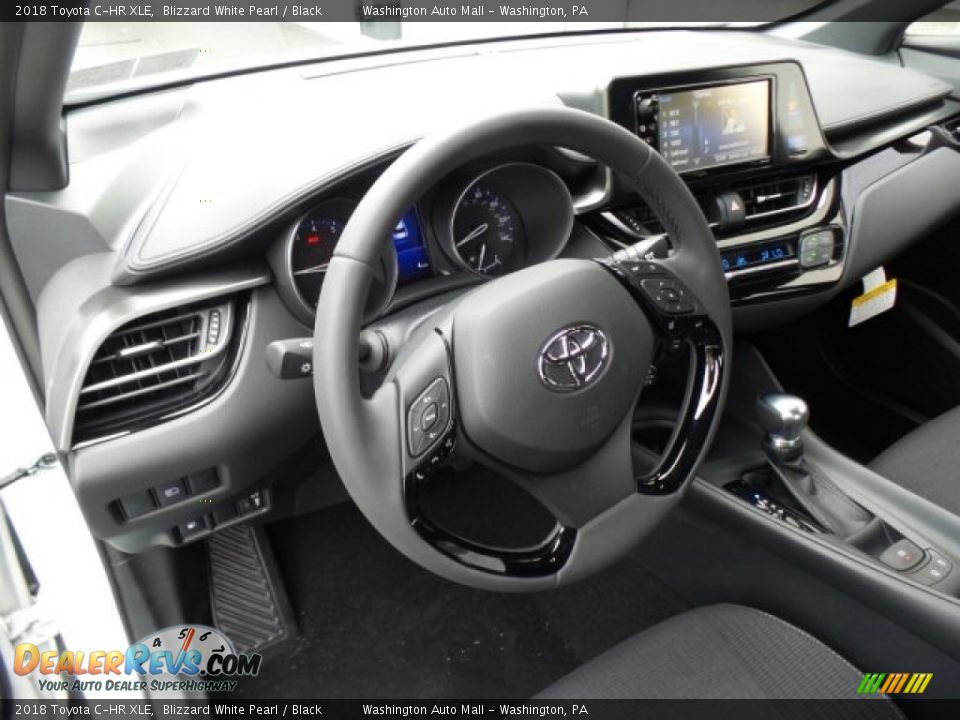 2018 Toyota C-HR XLE Blizzard White Pearl / Black Photo #9