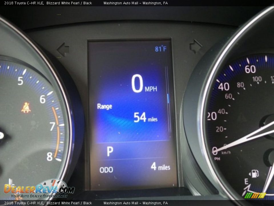 2018 Toyota C-HR XLE Blizzard White Pearl / Black Photo #17