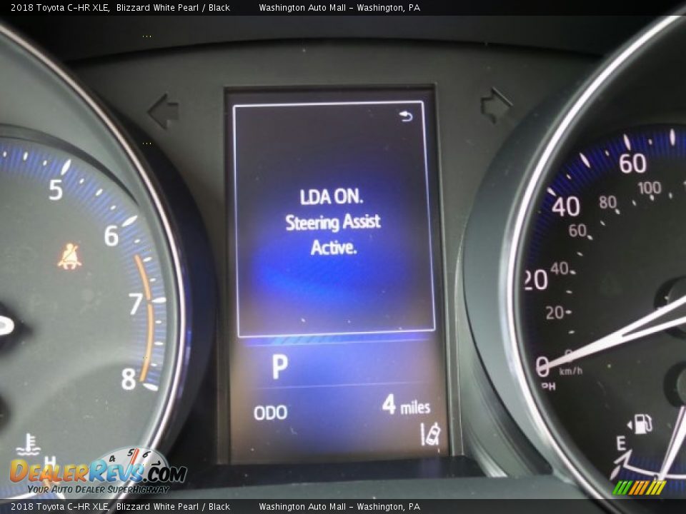 2018 Toyota C-HR XLE Blizzard White Pearl / Black Photo #21