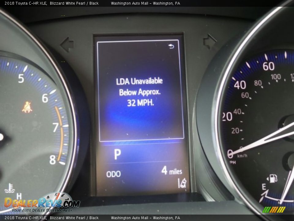 2018 Toyota C-HR XLE Blizzard White Pearl / Black Photo #22