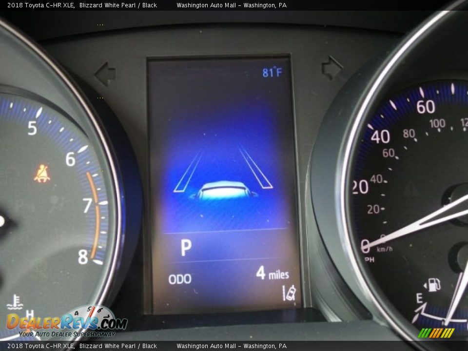 2018 Toyota C-HR XLE Blizzard White Pearl / Black Photo #23