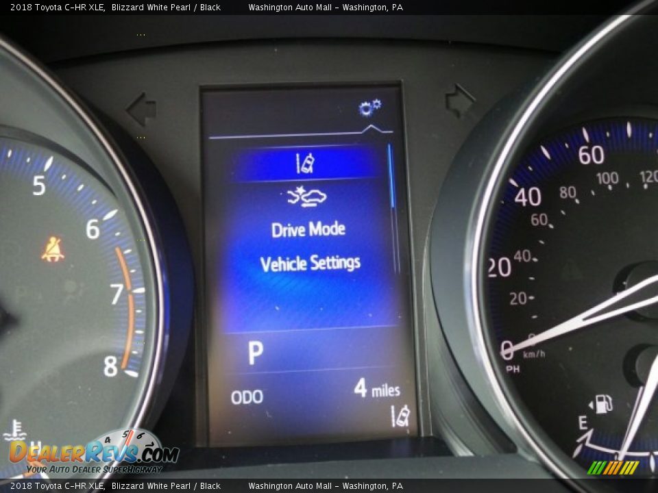 2018 Toyota C-HR XLE Blizzard White Pearl / Black Photo #24