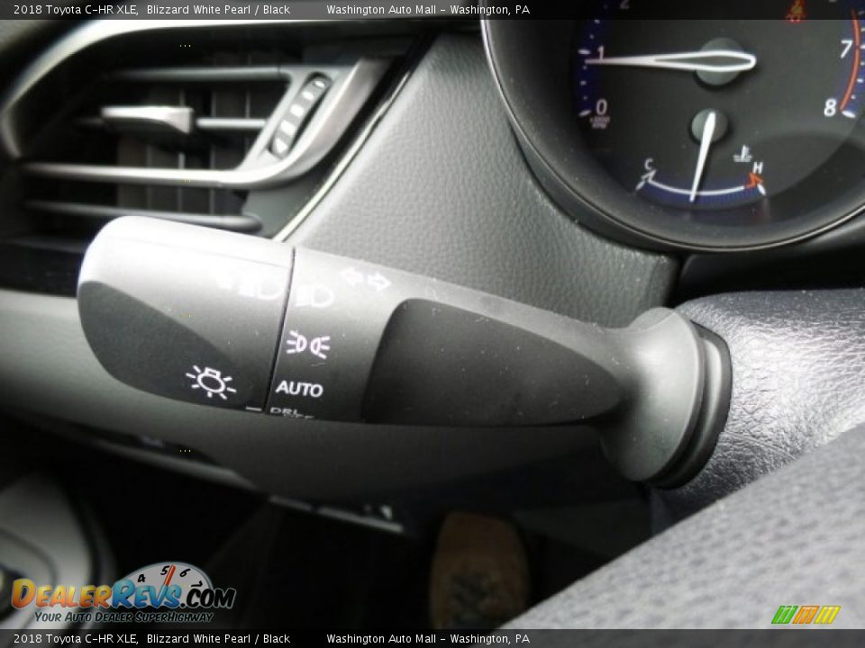 2018 Toyota C-HR XLE Blizzard White Pearl / Black Photo #26