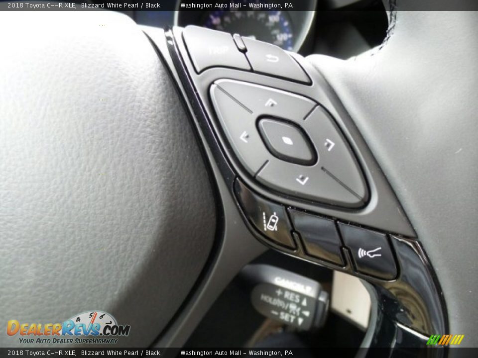 2018 Toyota C-HR XLE Blizzard White Pearl / Black Photo #27