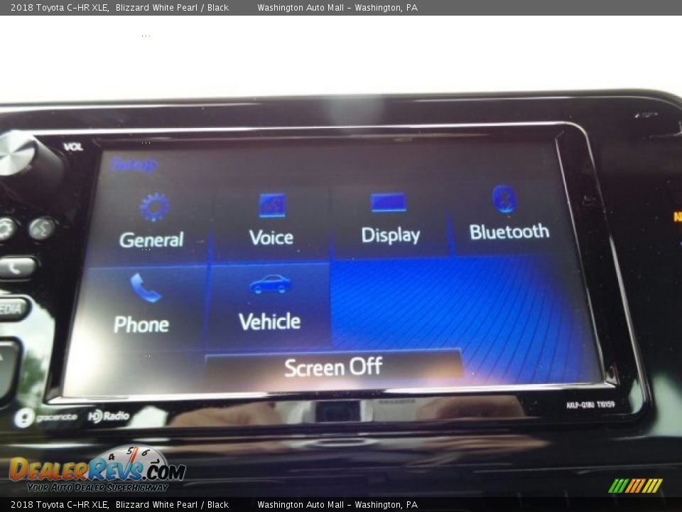 2018 Toyota C-HR XLE Blizzard White Pearl / Black Photo #30