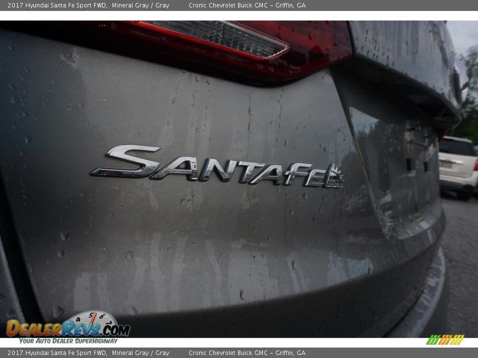 2017 Hyundai Santa Fe Sport FWD Mineral Gray / Gray Photo #13