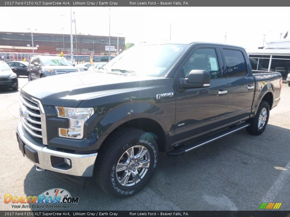 2017 Ford F150 XLT SuperCrew 4x4 Lithium Gray / Earth Gray Photo #6