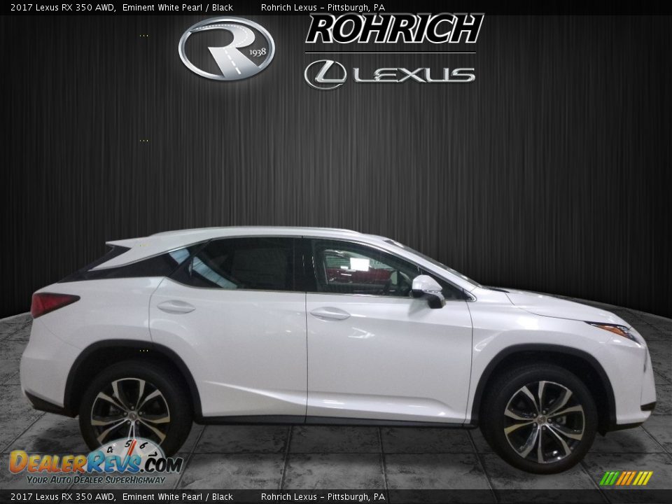 2017 Lexus RX 350 AWD Eminent White Pearl / Black Photo #2