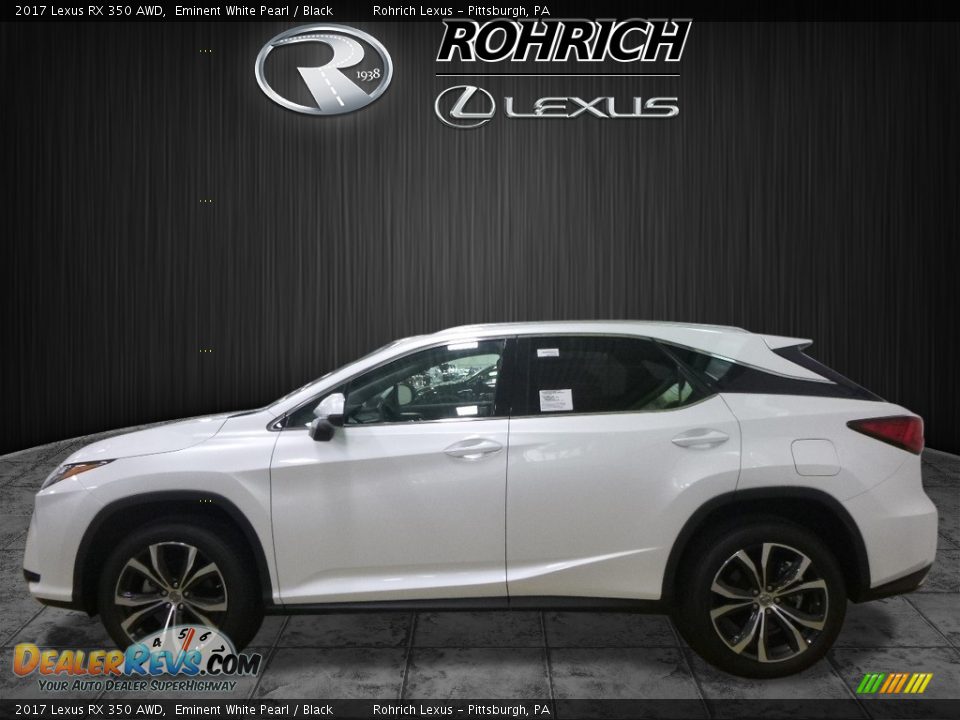 2017 Lexus RX 350 AWD Eminent White Pearl / Black Photo #3