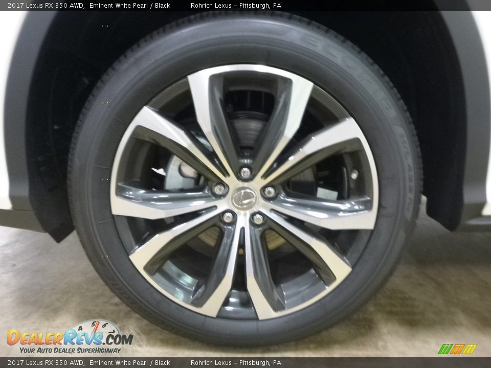 2017 Lexus RX 350 AWD Eminent White Pearl / Black Photo #5
