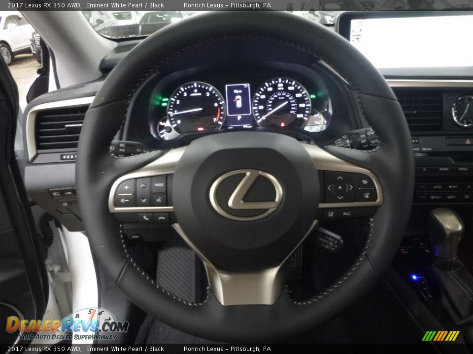 2017 Lexus RX 350 AWD Eminent White Pearl / Black Photo #15