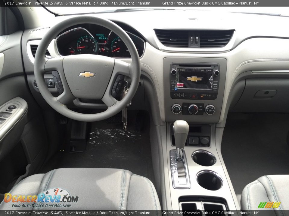 Dashboard of 2017 Chevrolet Traverse LS AWD Photo #8