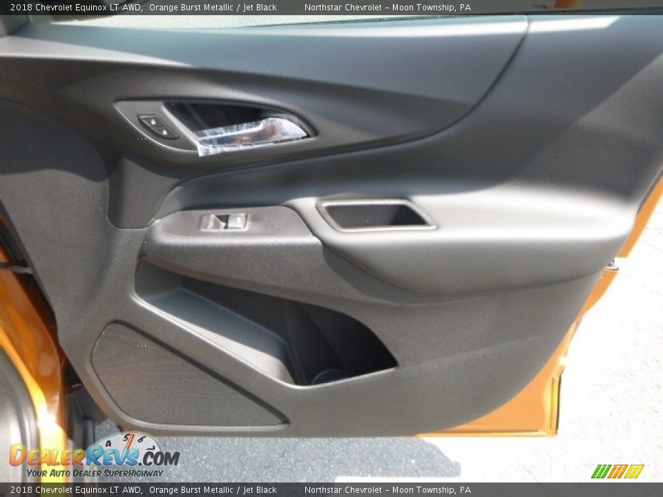 2018 Chevrolet Equinox LT AWD Orange Burst Metallic / Jet Black Photo #10
