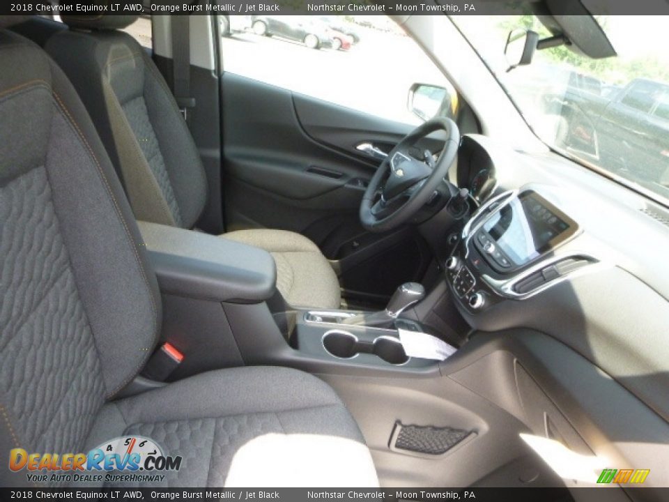 2018 Chevrolet Equinox LT AWD Orange Burst Metallic / Jet Black Photo #11