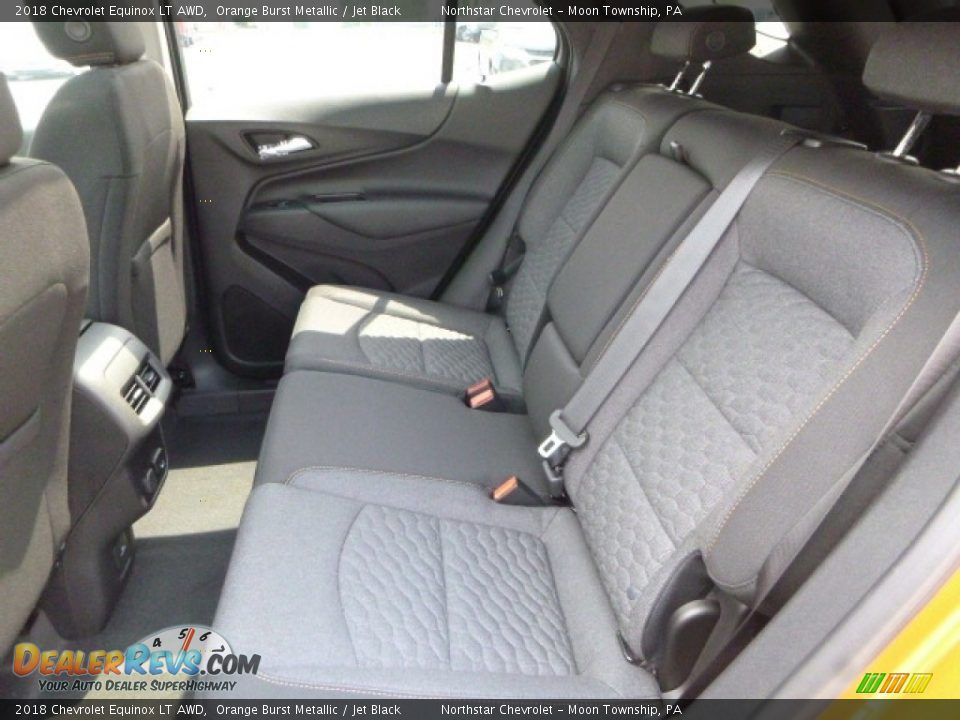 2018 Chevrolet Equinox LT AWD Orange Burst Metallic / Jet Black Photo #13