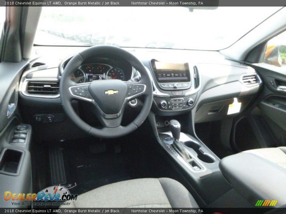 2018 Chevrolet Equinox LT AWD Orange Burst Metallic / Jet Black Photo #14