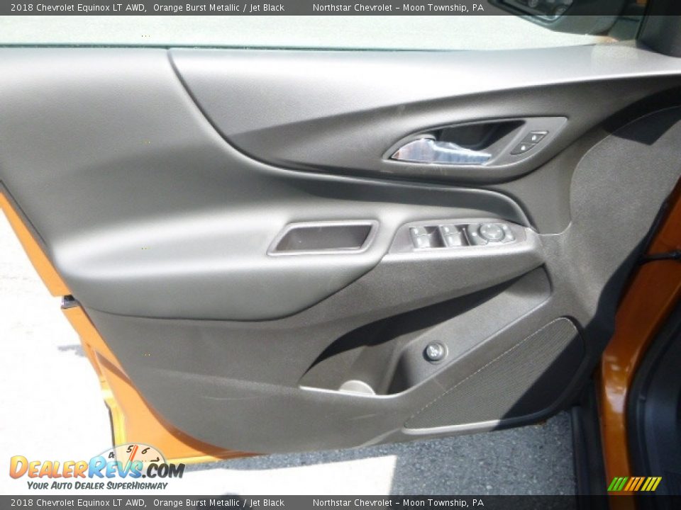 2018 Chevrolet Equinox LT AWD Orange Burst Metallic / Jet Black Photo #15