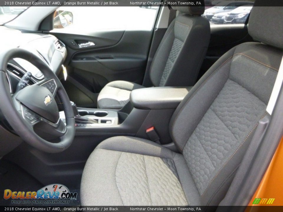2018 Chevrolet Equinox LT AWD Orange Burst Metallic / Jet Black Photo #16