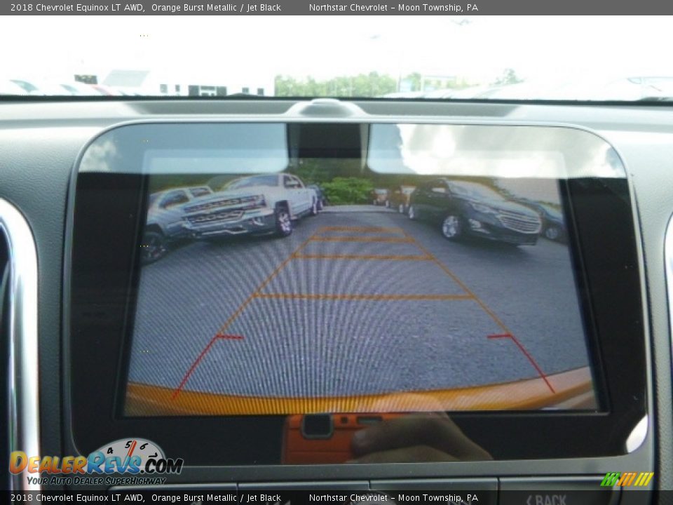 2018 Chevrolet Equinox LT AWD Orange Burst Metallic / Jet Black Photo #20