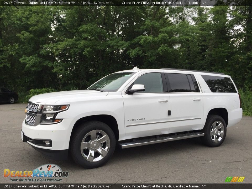 2017 Chevrolet Suburban LT 4WD Summit White / Jet Black/Dark Ash Photo #1
