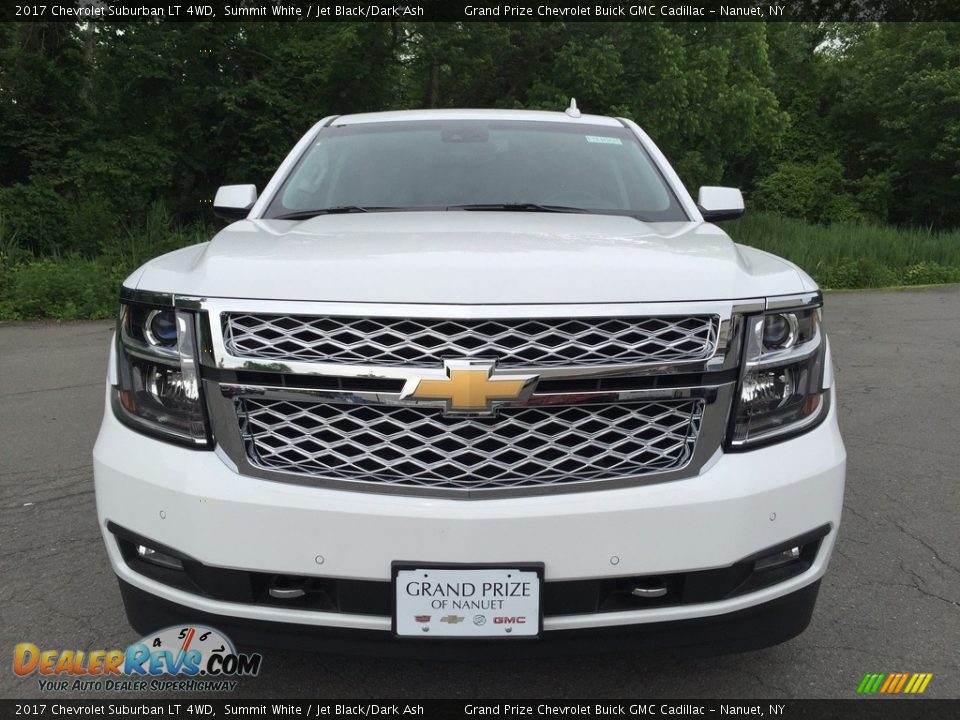 2017 Chevrolet Suburban LT 4WD Summit White / Jet Black/Dark Ash Photo #2