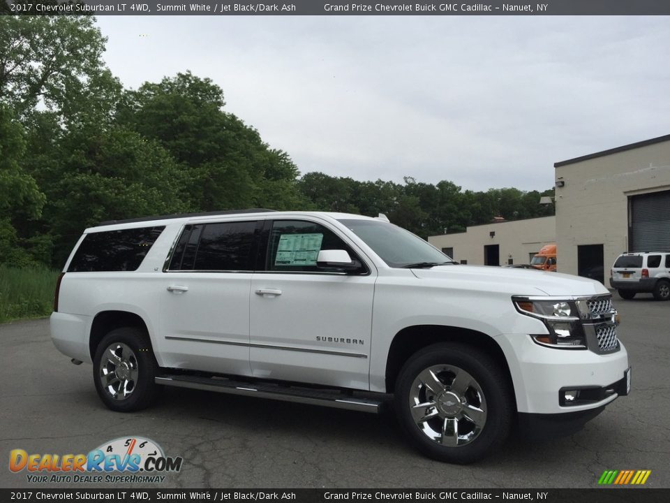 2017 Chevrolet Suburban LT 4WD Summit White / Jet Black/Dark Ash Photo #3