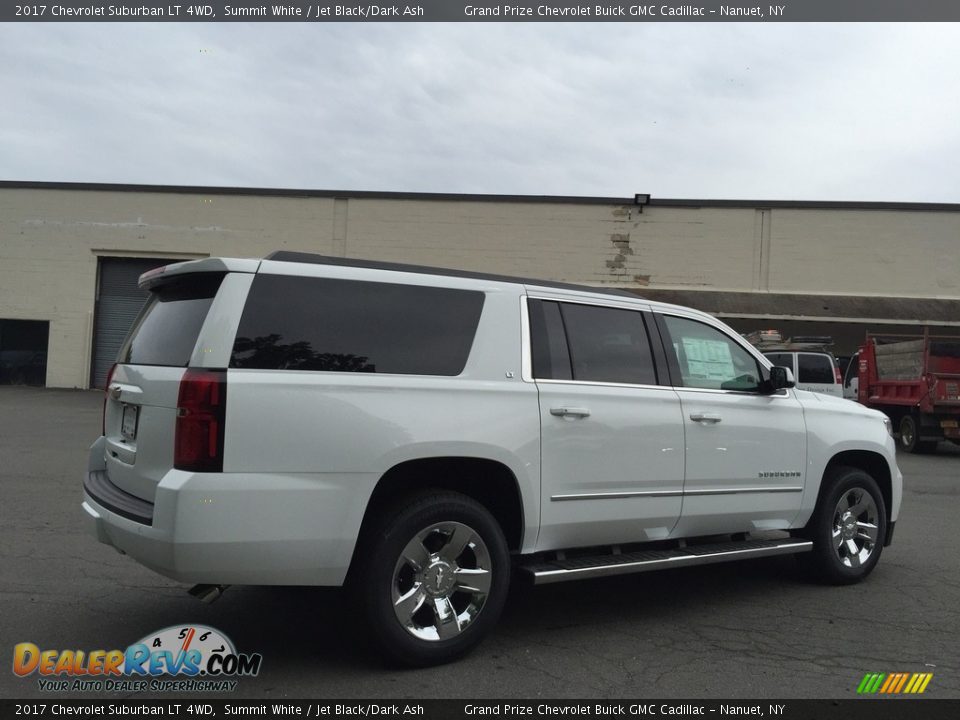 2017 Chevrolet Suburban LT 4WD Summit White / Jet Black/Dark Ash Photo #4