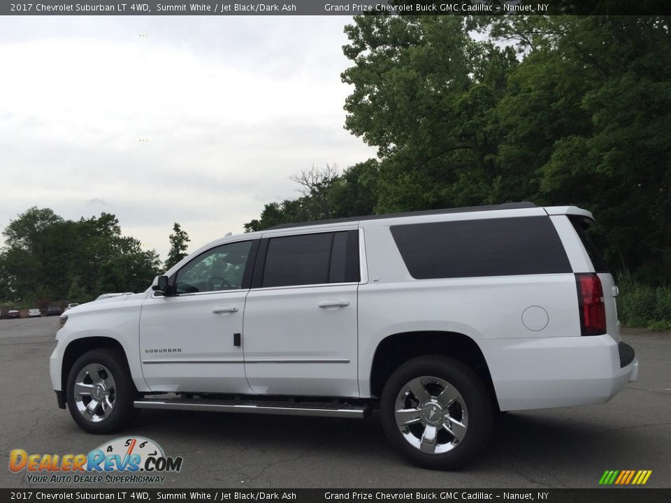 2017 Chevrolet Suburban LT 4WD Summit White / Jet Black/Dark Ash Photo #6
