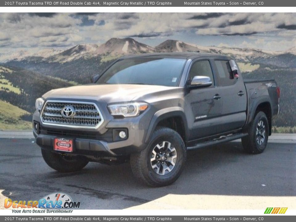 2017 Toyota Tacoma TRD Off Road Double Cab 4x4 Magnetic Gray Metallic / TRD Graphite Photo #5