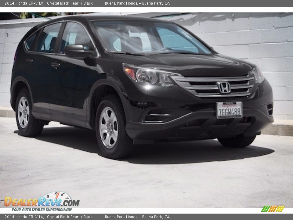 2014 Honda CR-V LX Crystal Black Pearl / Black Photo #1