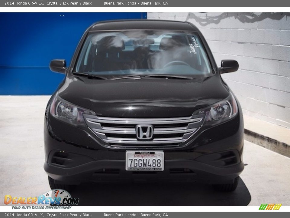 2014 Honda CR-V LX Crystal Black Pearl / Black Photo #7