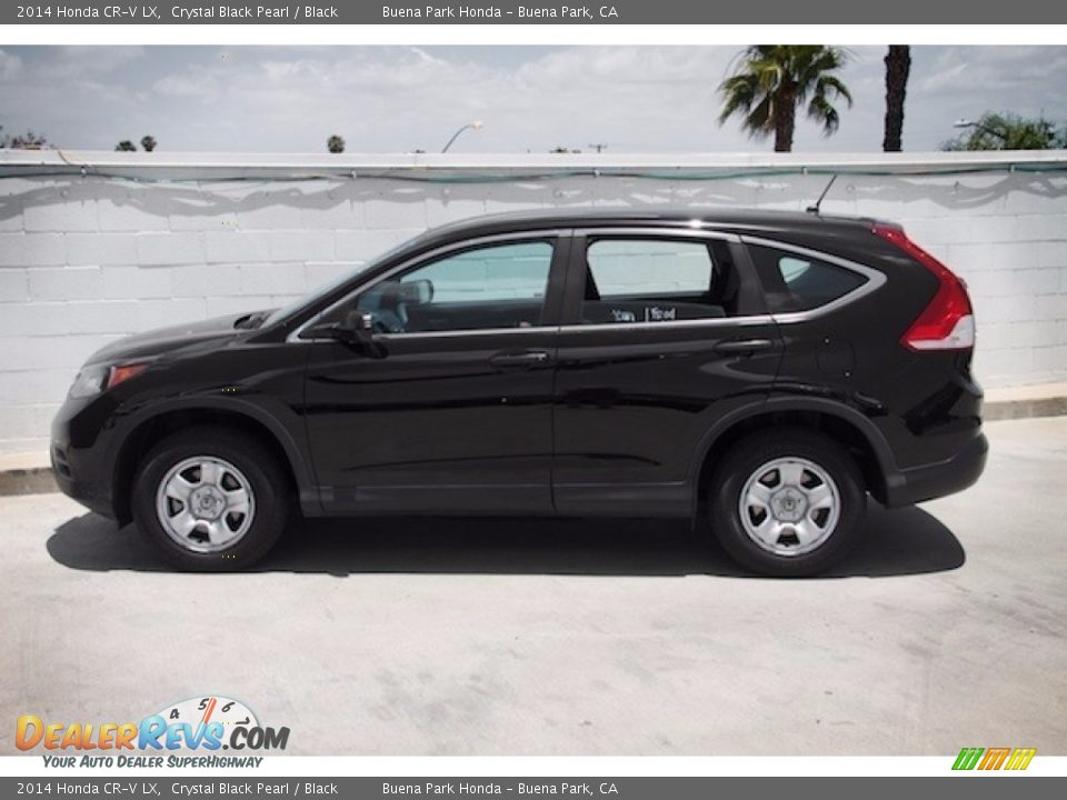 2014 Honda CR-V LX Crystal Black Pearl / Black Photo #8