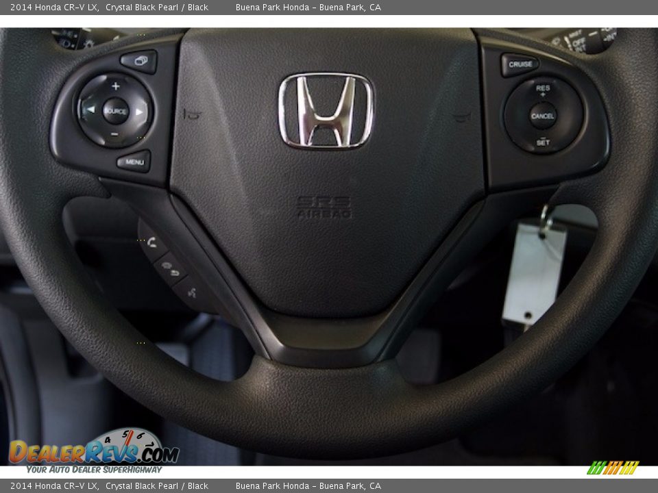 2014 Honda CR-V LX Crystal Black Pearl / Black Photo #11