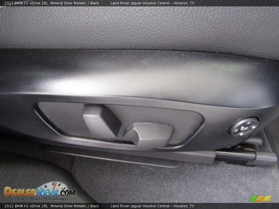 2012 BMW X3 xDrive 28i Mineral Silver Metallic / Black Photo #18
