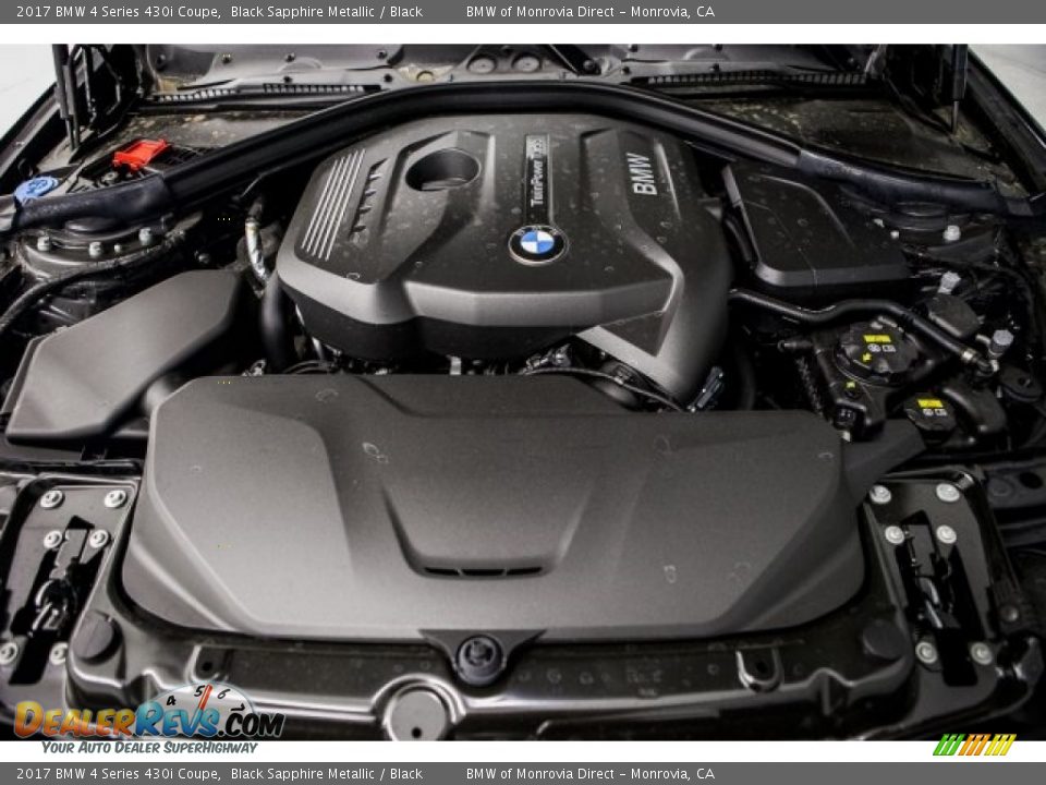 2017 BMW 4 Series 430i Coupe Black Sapphire Metallic / Black Photo #8
