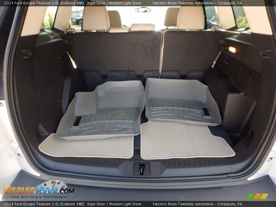 2014 Ford Escape Titanium 1.6L EcoBoost 4WD Ingot Silver / Medium Light Stone Photo #4