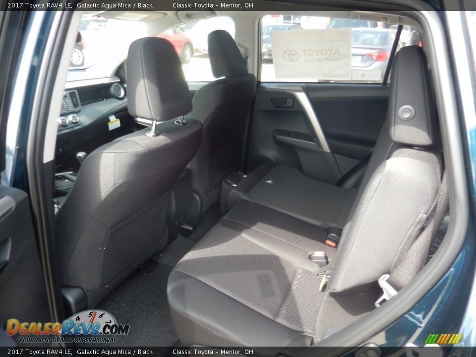 2017 Toyota RAV4 LE Galactic Aqua Mica / Black Photo #5